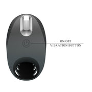 Pretty Love - Camelia - Vinger Vibrator - Zwart-Erotiekvoordeel.nl