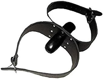Bondage Masters - Double Duty Mondknevel - Dubbele ball gag - Zwart