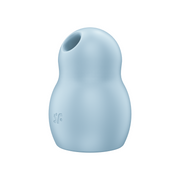 Satisfyer Pro To Go 1 - Luchtdruk Vibrator - Vibrator voor op Reis - Lichtblauw-Erotiekvoordeel.nl