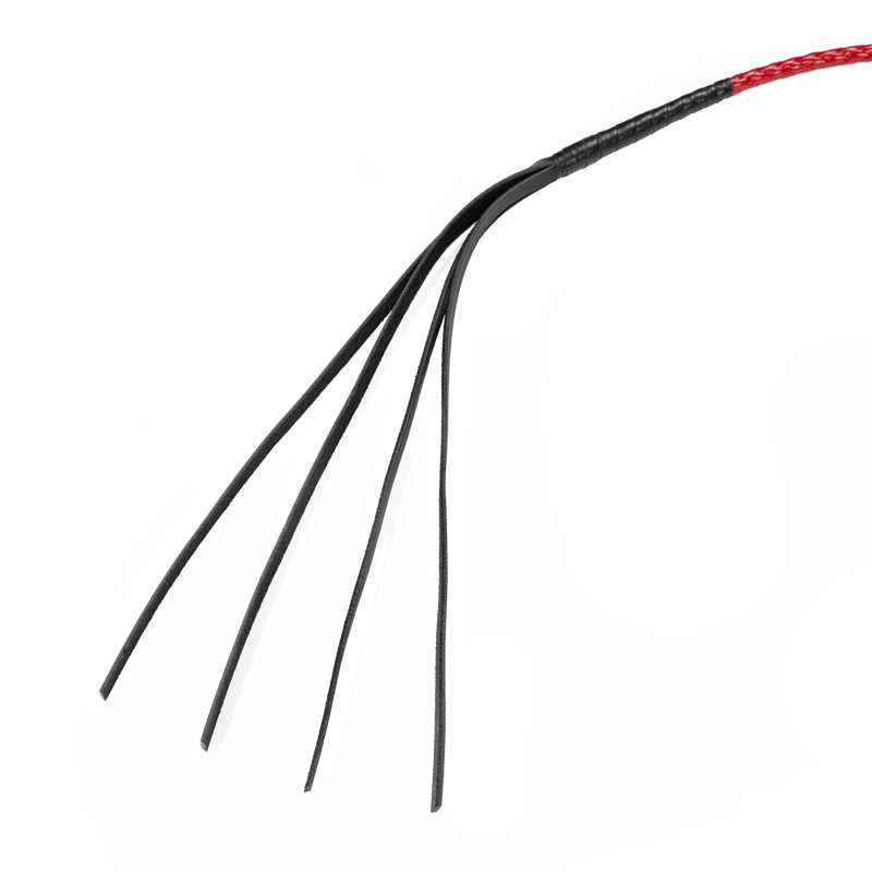RISE - Japanse Bull Whip - 120 cm - Rood-Erotiekvoordeel.nl