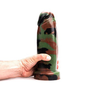 Kiotos Revolt - Dildo Fantasie - Green Army - Nr. 26 - 26,5 x 9 cm-Erotiekvoordeel.nl