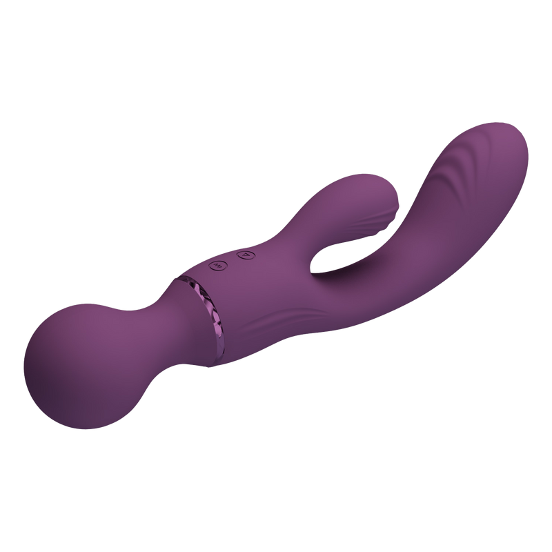 Pretty Love - Allrounder - Rabbit Vibrator - Paars-Erotiekvoordeel.nl