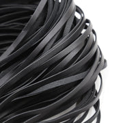 Smart Moves - Flogger - PU Leer - Gevlochten Handvat - 65 cm - Zwart-Erotiekvoordeel.nl