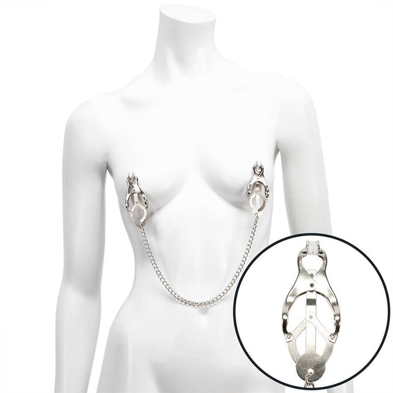 Fixxx - Japanse Clover Tepelklemmen met Ketting-Erotiekvoordeel.nl