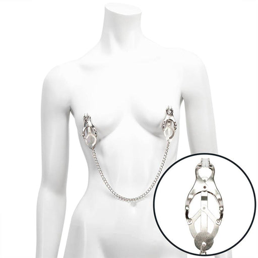 Fixxx - Japanse Clover Tepelklemmen met Ketting-Erotiekvoordeel.nl