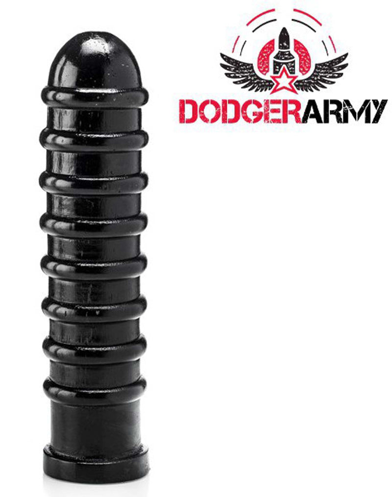Gangbangster - Havoc - Dildo - 30 x 7,5 cm - PVC - Zwart-Erotiekvoordeel.nl