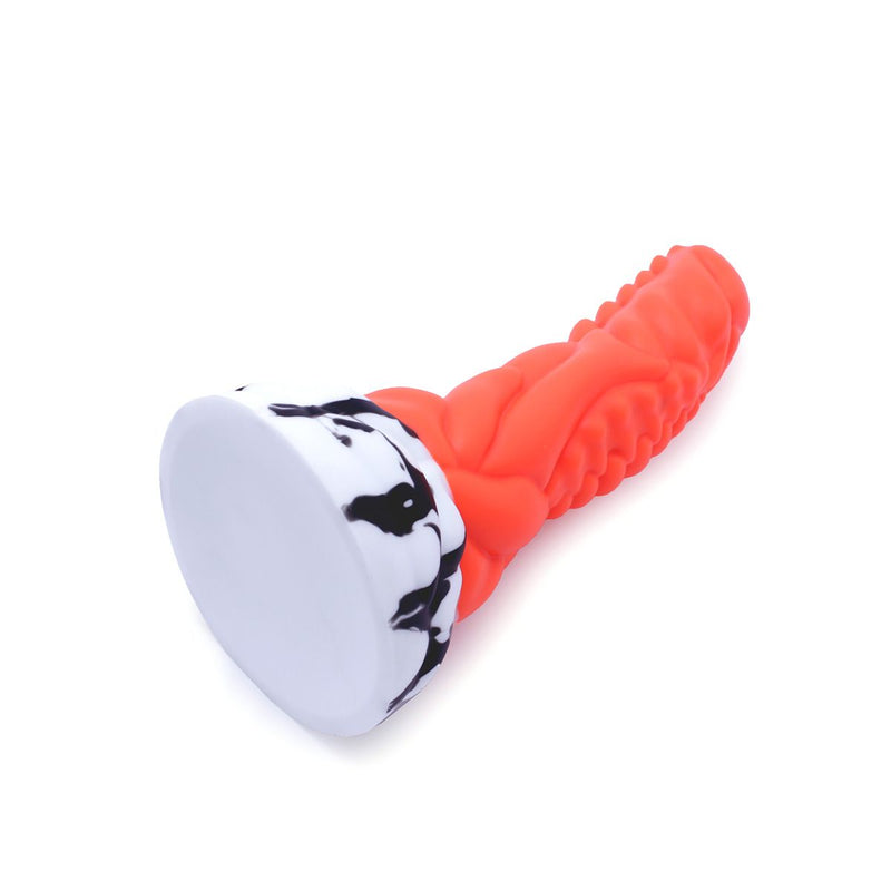 Kiotos Monstar - Dildo Beast No. 51 - Oranje/Wit/Zwart-Erotiekvoordeel.nl