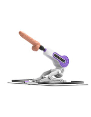 ZSEX - Fuck Machine - Witte Tas - Paarse Machine-Erotiekvoordeel.nl