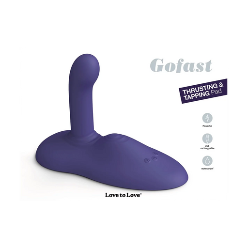 Love to Love – GOFAST - Zit-vibrator - Hands-free Vibrator - Vibrator-kussen - Midnight Indigo-Erotiekvoordeel.nl