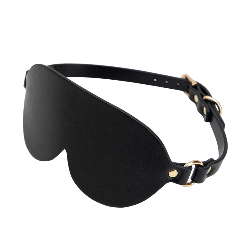 Fixxx - Luxe Oogmasker - Zwart-Erotiekvoordeel.nl