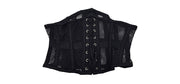 Rouge - Mesh Corset - Maat L-XL - Zwart-Erotiekvoordeel.nl