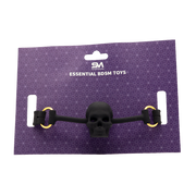 Smart Moves - Gothic Skull Gag - Zwart-Erotiekvoordeel.nl