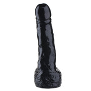 Being Fetish - Dildo - Kunstrubber - 21 cm - Zwart-Erotiekvoordeel.nl