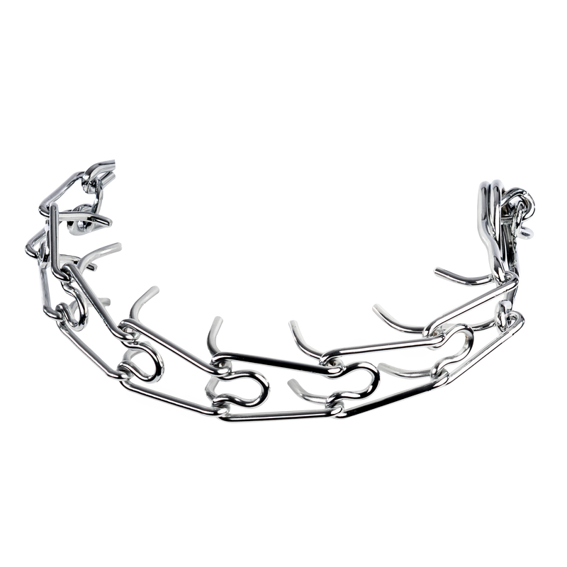 Rimba - Metalen Pinch Collar - Zilver-Erotiekvoordeel.nl
