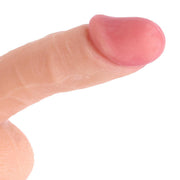 Kiotos Cox - Dildo 18,5 x 3,5 cm - Lichte Huidskleur-Erotiekvoordeel.nl