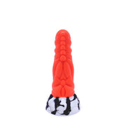 Kiotos Monstar - Dildo Beast No. 51 - Oranje/Wit/Zwart-Erotiekvoordeel.nl
