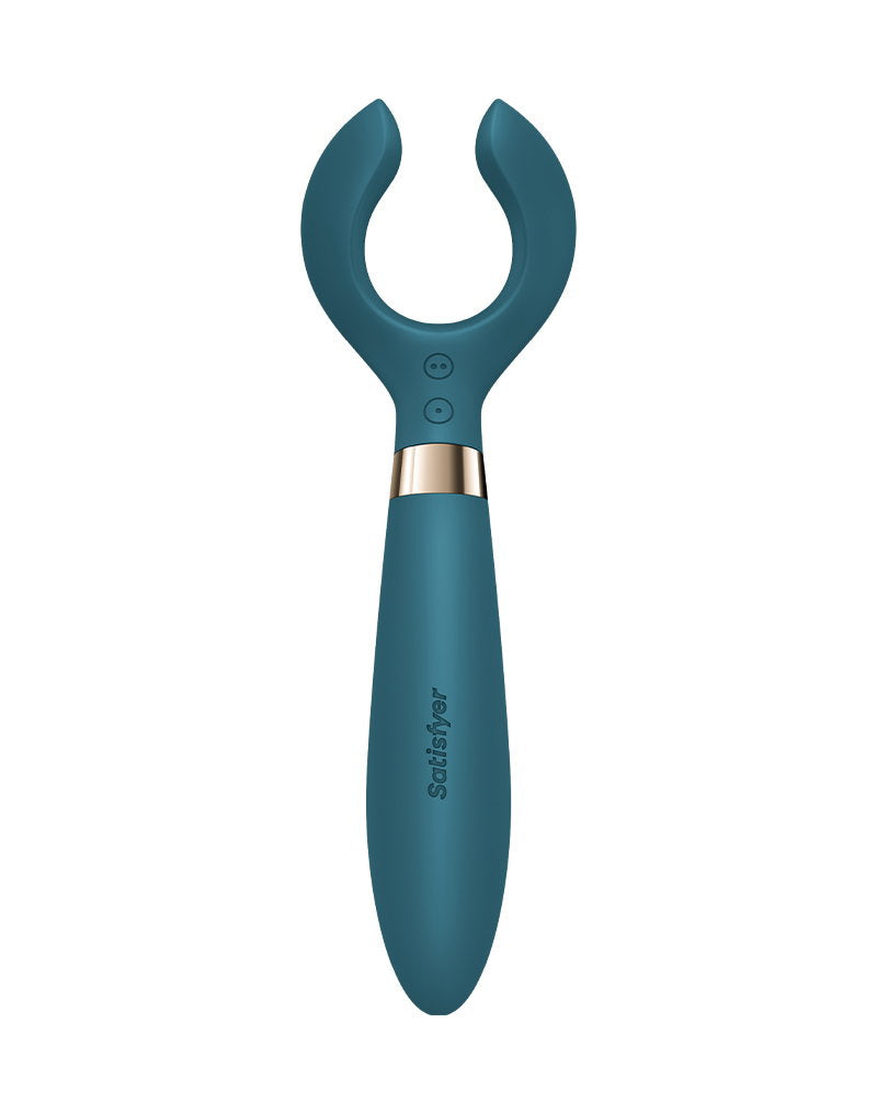 Satisfyer - Battery Series - Endless Fun - Vibrator voor koppels - Flessengroen-Erotiekvoordeel.nl