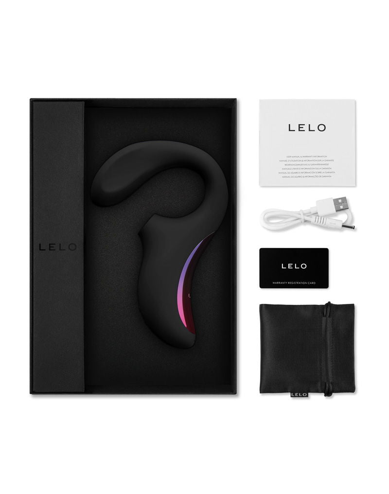 LELO - Enigma Cruise - G-spot en Luchtdruk Vibrator - Zwart-Erotiekvoordeel.nl