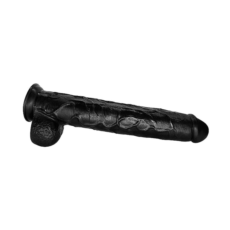 Kiotos Cox Mega Dildo Nr. 9 - 48 x 8 cm - Zwart-Erotiekvoordeel.nl