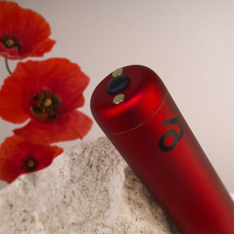 Rocks-off - Oplaadbare Bullet Vibrator - Poppy Red-Erotiekvoordeel.nl