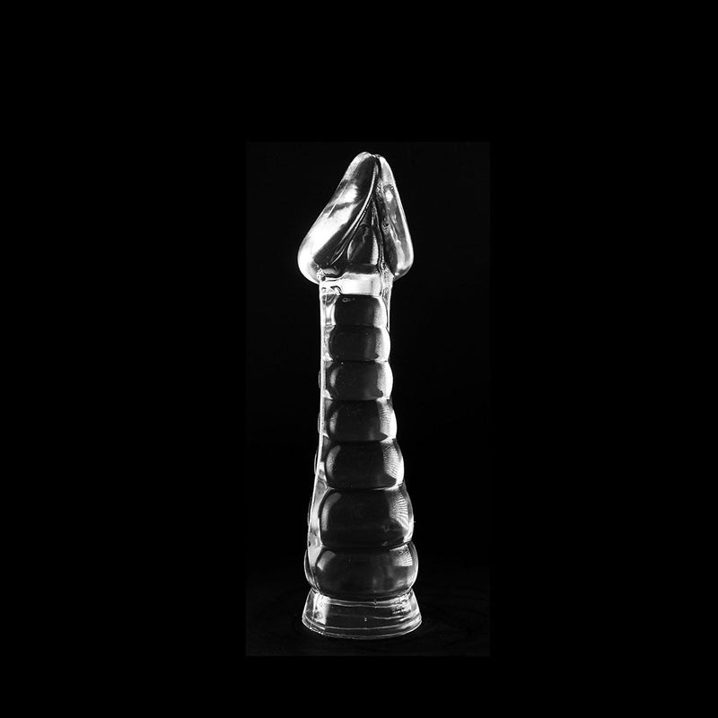 Dinoo - Prenocep - Dildo - 25 cm - Transparant-Erotiekvoordeel.nl