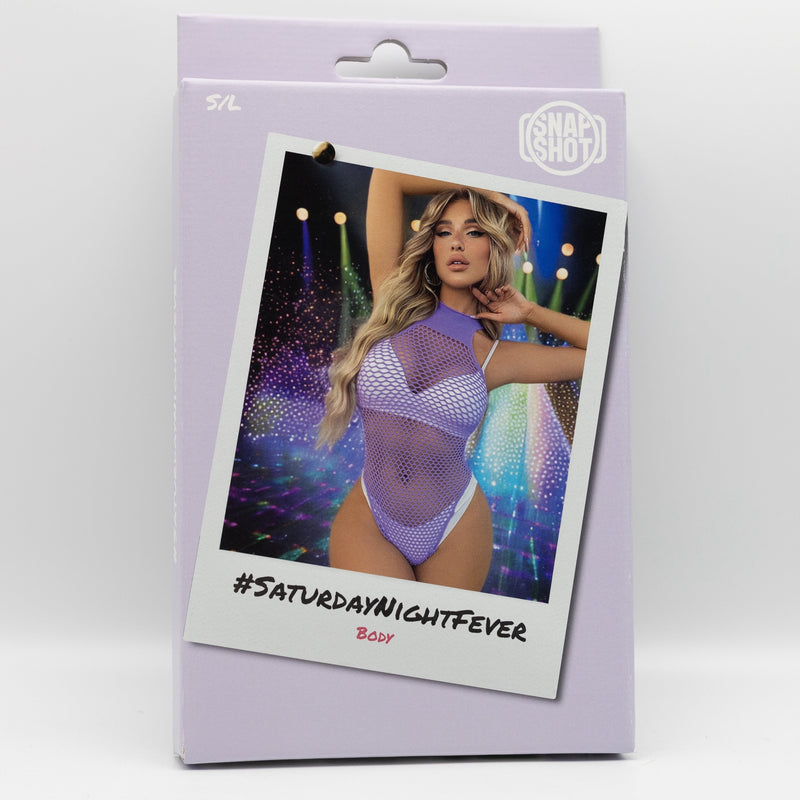 Snapshot - #saturdaynightfever - Visnet Body - One Size - Lila-Erotiekvoordeel.nl