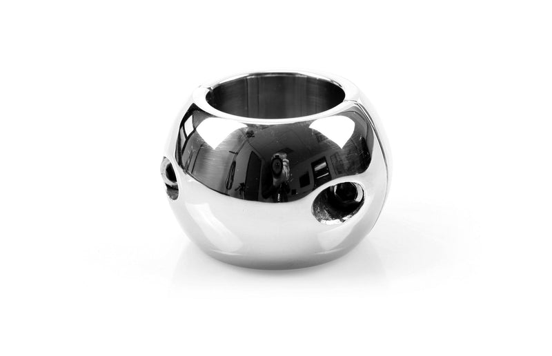 Kiotos - Ovalen Ball Stretcher RVS 60 mm Breed - 790 gram-Erotiekvoordeel.nl