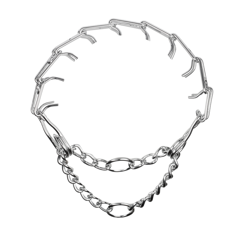 Rimba - Metalen Pinch Collar - Zilver-Erotiekvoordeel.nl