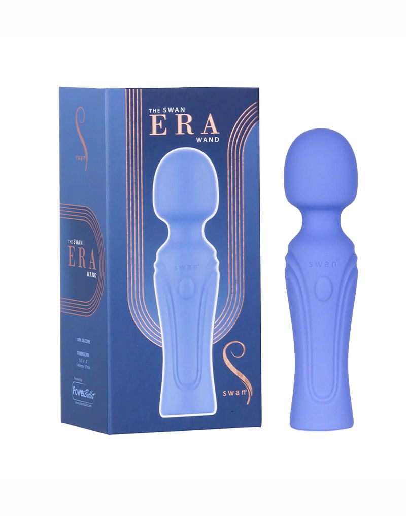 Swan - Era - Mini Wand Vibrator - Lila-Erotiekvoordeel.nl
