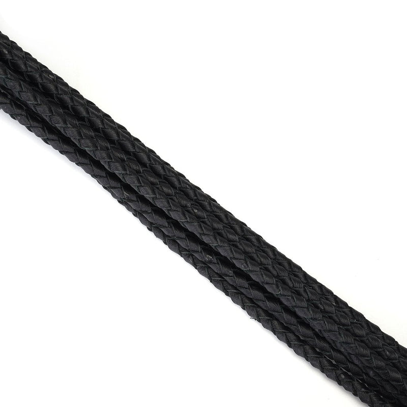 Liebe Seele - Demon's Kiss Gevlochten Cat O Nine Zweep/Flogger - Luxe En exclusief ontwerp - Zwart-Erotiekvoordeel.nl