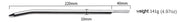 Fixxx - Urethrale Dilator - Lengte 22 cm - Zilver-Erotiekvoordeel.nl