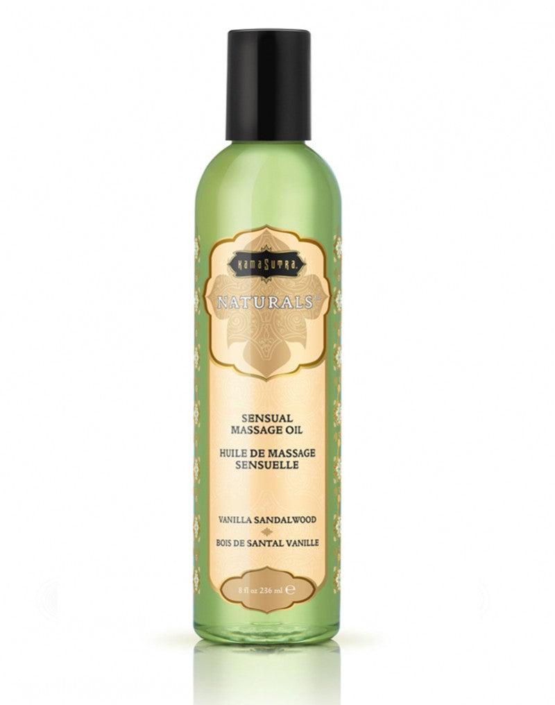Kamasutra Naturals - Massageolie - Vanilla Sandalwood-Erotiekvoordeel.nl