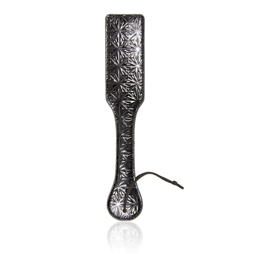 Smart Moves - Paddle Lakleer - 32 cm - Zwart-Erotiekvoordeel.nl