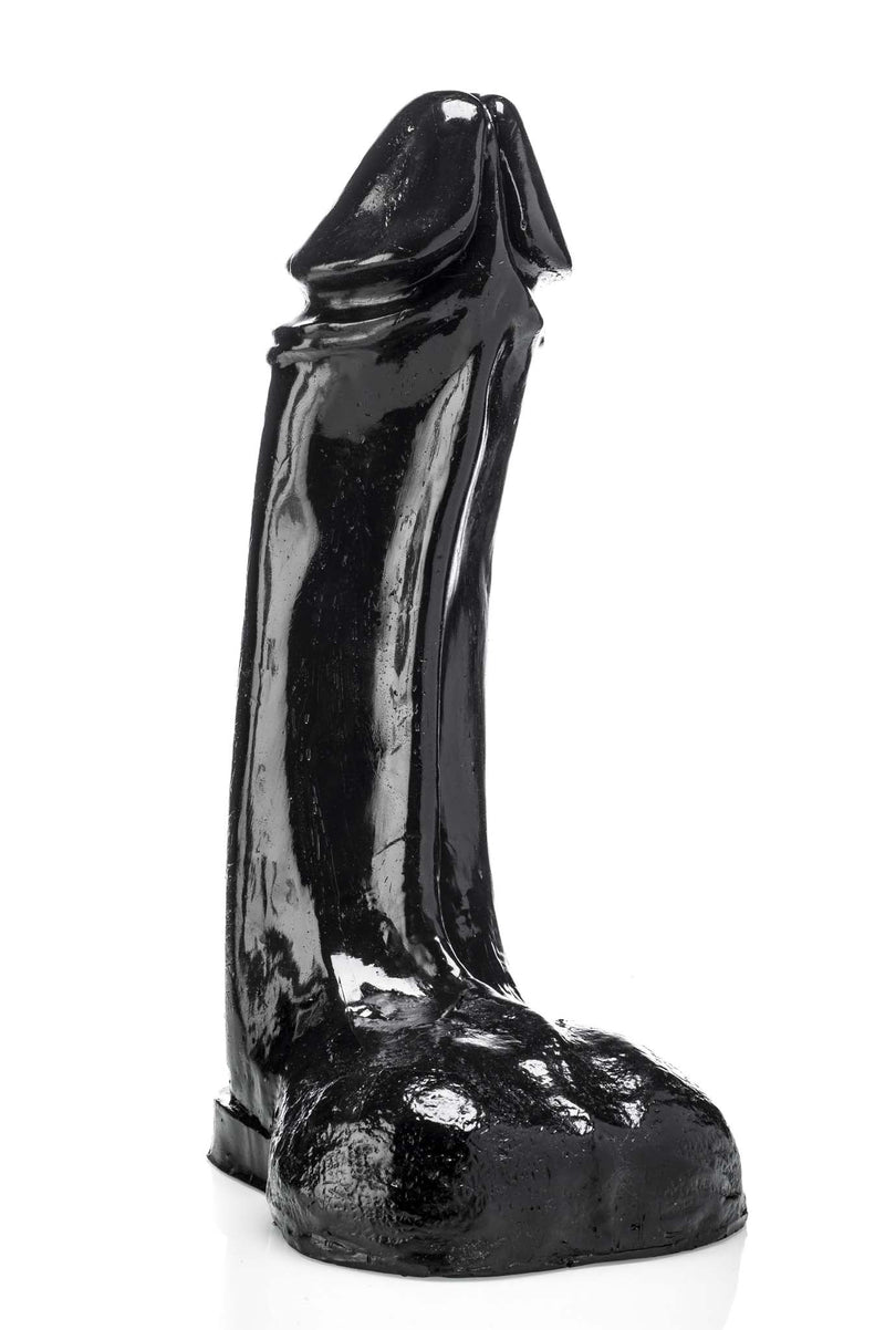Gangbangster - Mission Legend - Dildo - 41 x 11 cm - PVC - Zwart-Erotiekvoordeel.nl