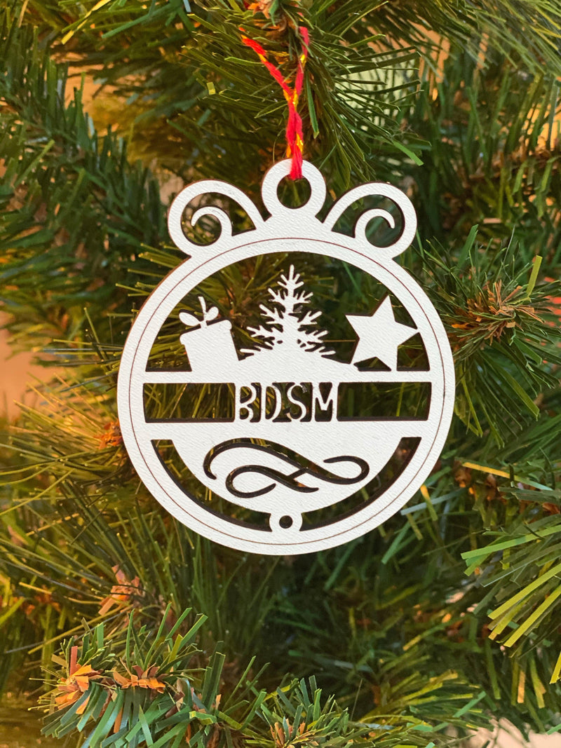 BDSM Kersthanger - Kerstbal "BDSM"-Erotiekvoordeel.nl