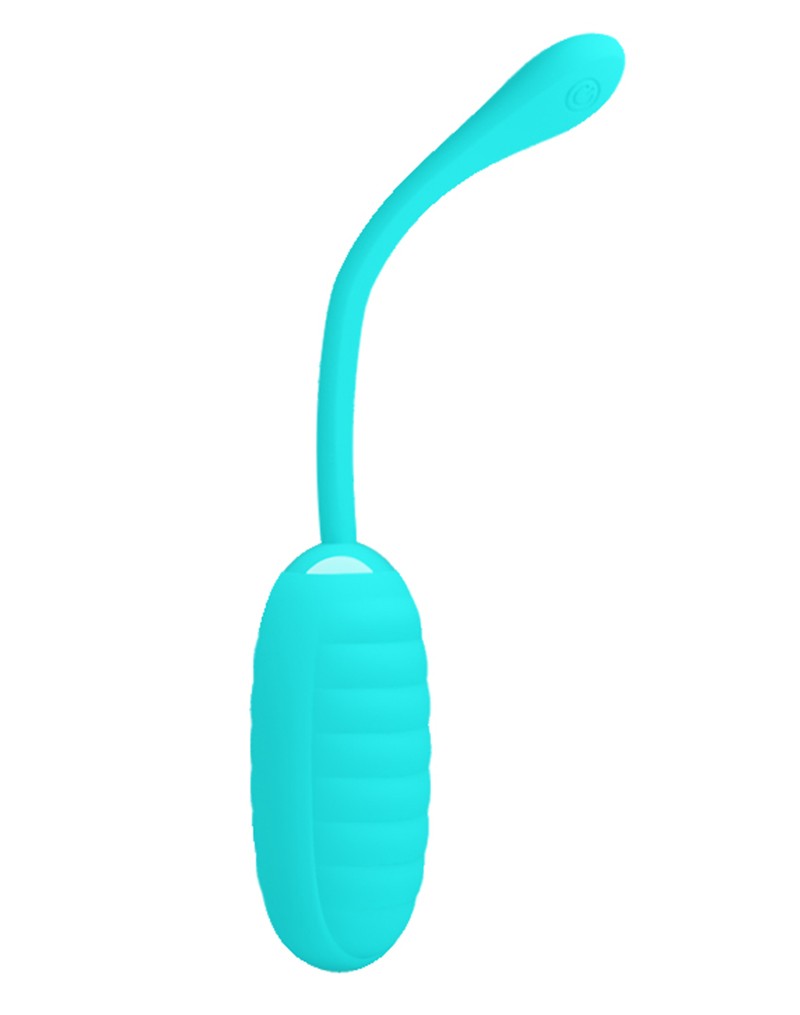 Pretty Love - Kirk - Vibrerend Eitje - Turquoise-Erotiekvoordeel.nl