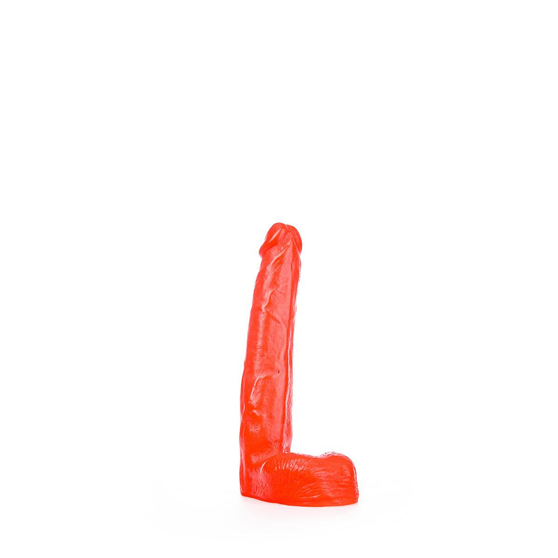 All Red – Realistische Dildo – 21 cm – Rood-Erotiekvoordeel.nl