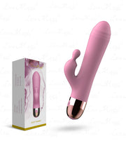 Love Magic - Duet - Rabbit Vibrator - Dubbele motor - Oplaadbaar - Roze-Erotiekvoordeel.nl