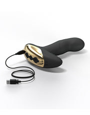 Dorcel - P-Finger - Verwarmende Prostaat Vibrator - Met Afstandsbediening - Zwart-Erotiekvoordeel.nl