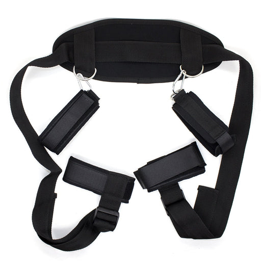 Fixxx - Bondageset met Spreidbanden en Voetboeien - Zwart-Erotiekvoordeel.nl