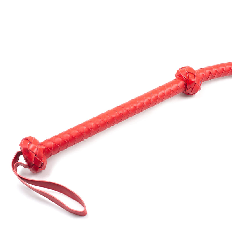 Smart Moves - Lange Zweep - Devil Staart - 140 cm - Rood-Erotiekvoordeel.nl