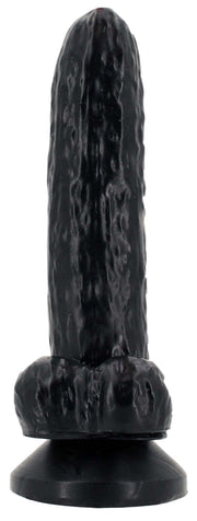 Gangbangster - Cucumdick - Dildo - 16 x 4 cm - PVC - Zwart-Erotiekvoordeel.nl