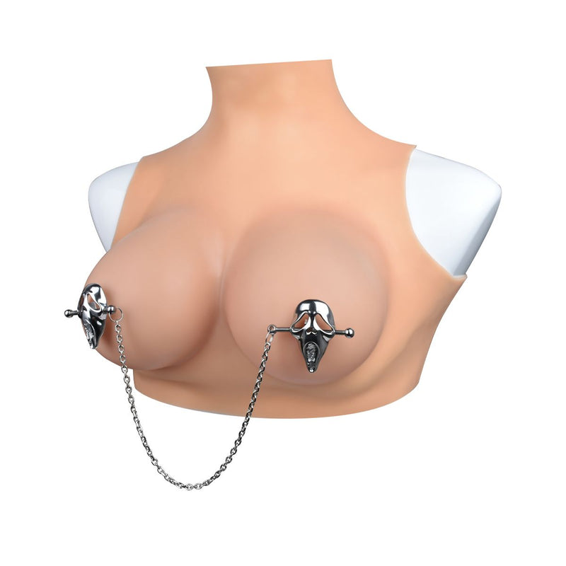 Kiotos - Screaming Ghostface - Tepelklemmen met ketting-Erotiekvoordeel.nl