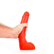 All Red - Dildo 29 x 5 cm - Rood-Erotiekvoordeel.nl