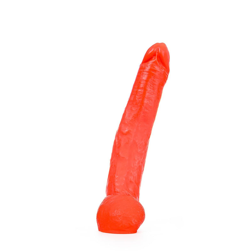 All Red - Dildo 29 x 5 cm - Rood-Erotiekvoordeel.nl