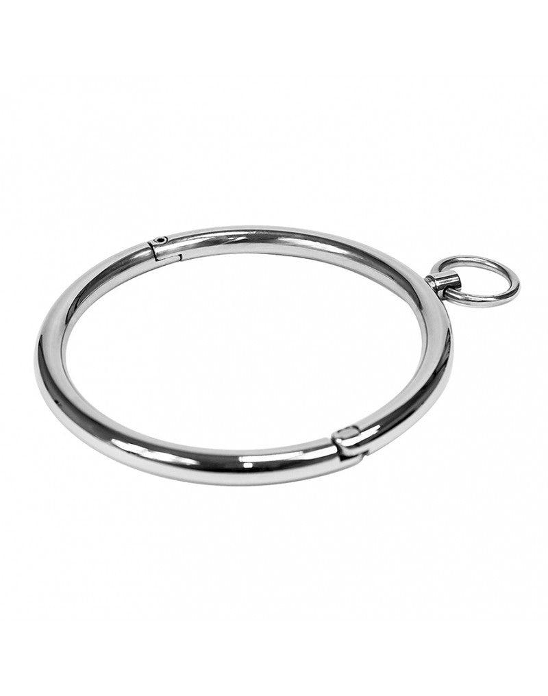 Rimba - Slaven Collar - RVS - Rond - Met Inbus sluiting-Erotiekvoordeel.nl