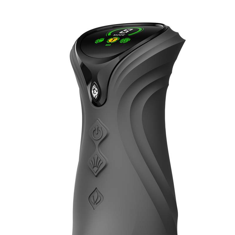 Zalo - Mose 2 - Stotende Rabbit Vibrator – Zwart-Erotiekvoordeel.nl