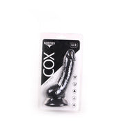 Kiotos Cox - Dildo 17 x 3 cm - Zwart-Erotiekvoordeel.nl