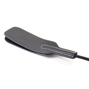 Smart Moves - Lederen Paardrijzweepje - Dubbele Flap - 54 cm - Zwart-Erotiekvoordeel.nl