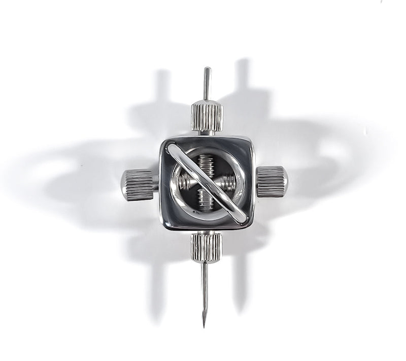 Black Label - The Sun - Tepel Martel Instrument - RVS - Zilver-Erotiekvoordeel.nl